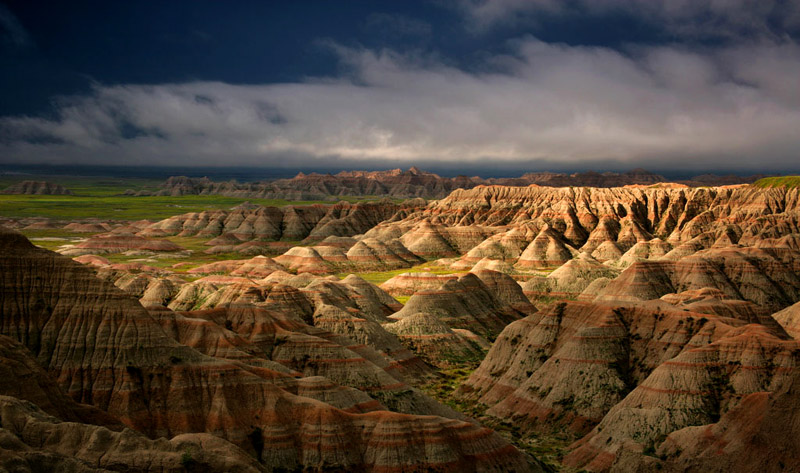 Badlands 2 - Good Light in the Badlands ©2009 Carrie Barton